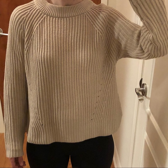 Taupe knit sweater - Picture 8 of 9